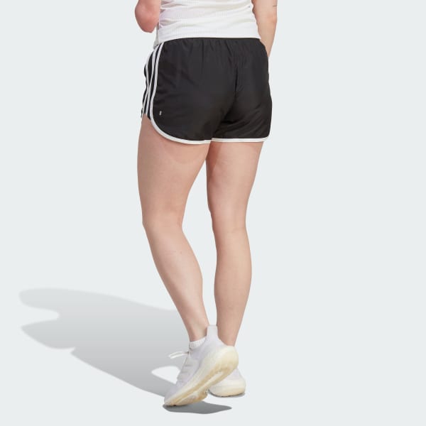 Adidas Marathon 20 Running Shorts (Plus Size) Black Women's, 41% OFF