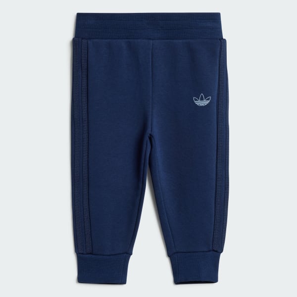 Blue Graphic Hoodie Set Kids