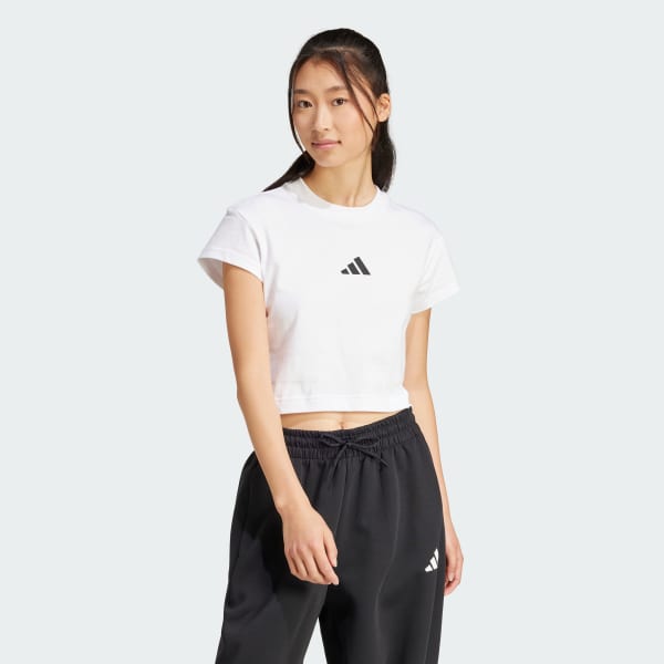 Blanco Polo corta Future Icons Small Logo