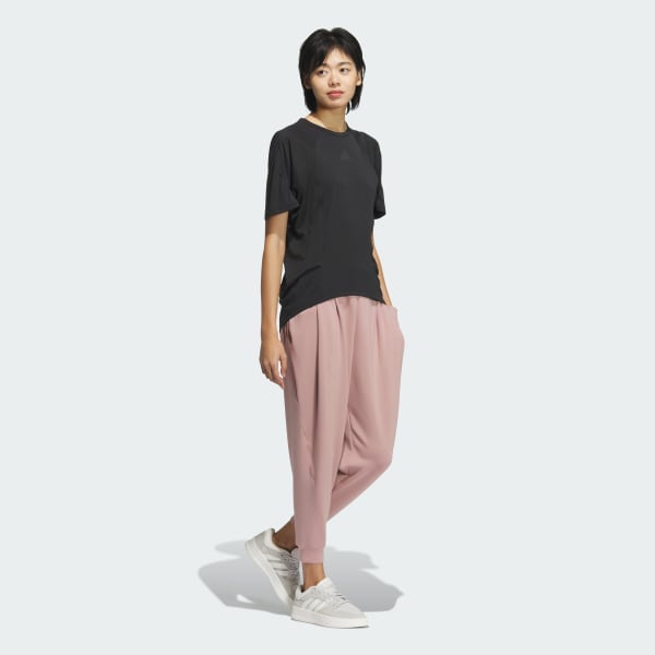 ピンク LUXFLOW スポーツ ジョガーパンツ