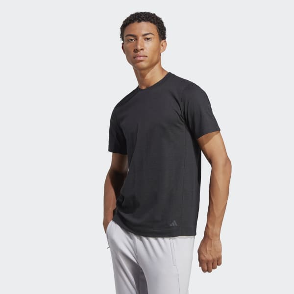 Black Yoga Training Tee