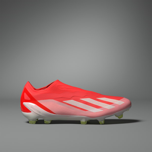 Adidas rojos sin cordones shop