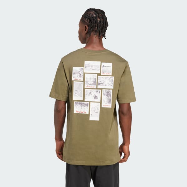 Verde Polera Estampada Memories Of Sport Gallery