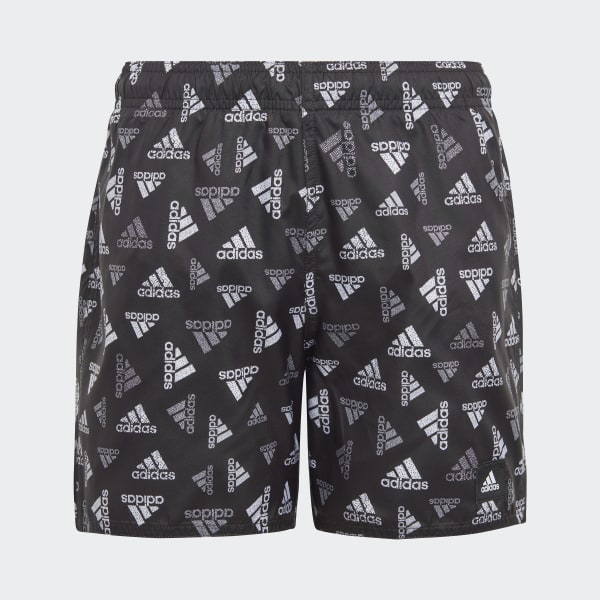 Μαύρο Logo Print CLX Swim Shorts