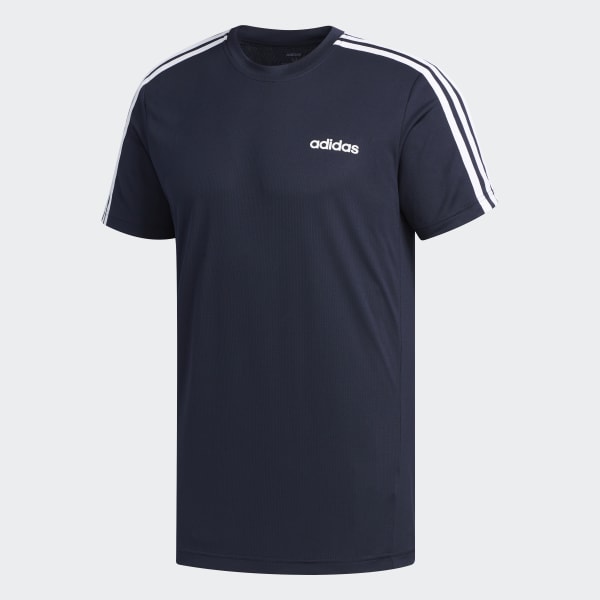 Azul Polera Designed 2 Move 3 Franjas