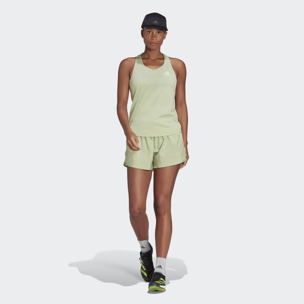Green Parley Adizero Run Tank Top