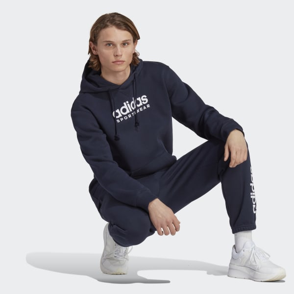 modrá Kalhoty All SZN Fleece Graphic