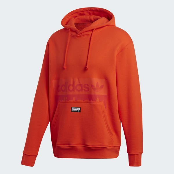 Hoodie orange adidas store