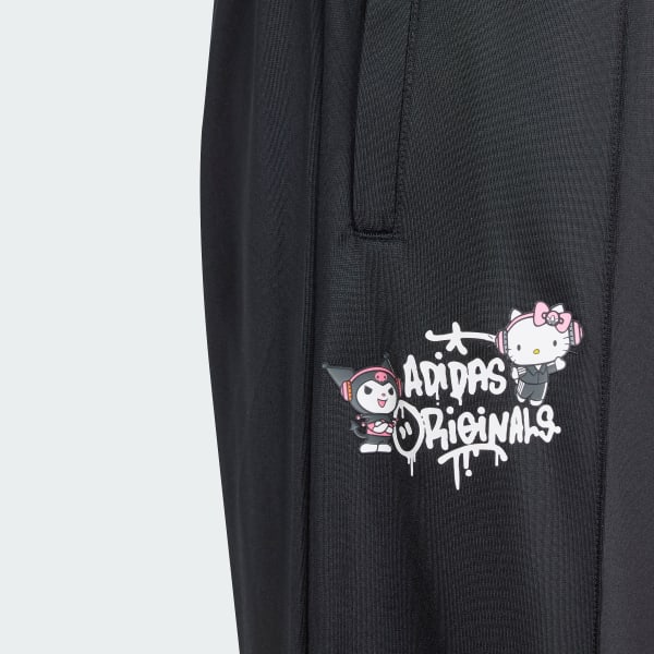 Black adidas Originals x Hello Kitty SST Wide Leg Pants