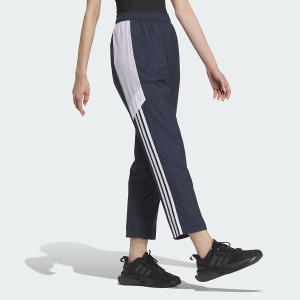 ブルー チーム ルーズフィット ウインドブレーカーパンツ