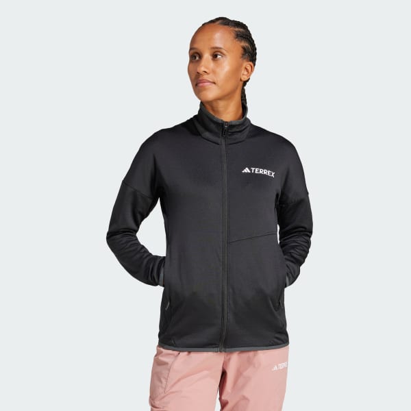 Svart Terrex Xperior Climawarm Light Fleece Jakke