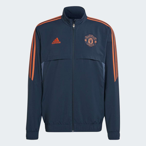 Giacca da rappresentanza Condivo 22 Manchester United FC Blu adidas adidas Switzerland