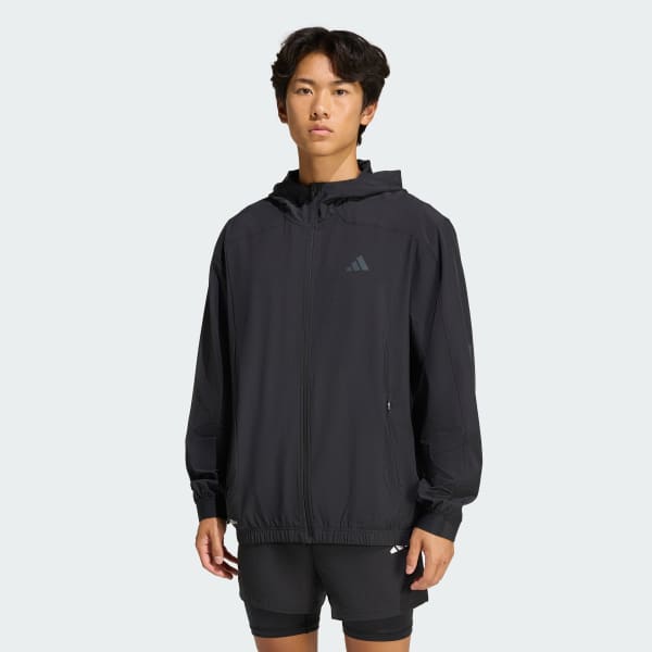 Black 테크 에센셜 워크아웃 트랙 탑