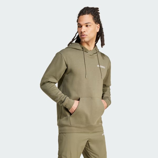 Verde Polerón Terrex Multi Logo Pequeño