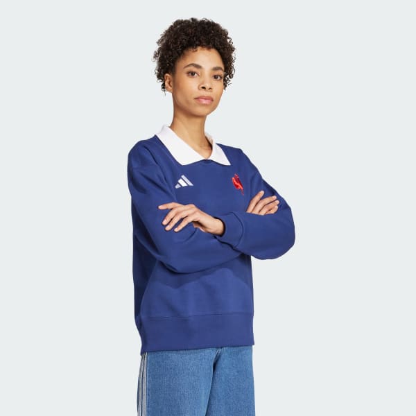 Blau Frankreich Heritage Sweatshirt