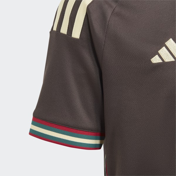 Adidas Jamaica '23 Away Jersey, Men's, Small, Brown