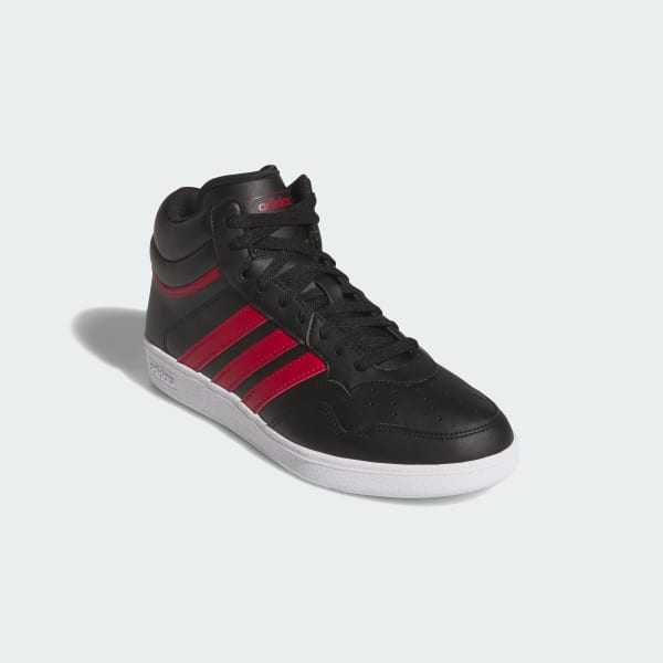adidas Hoops 4.0 Mid Shoes - Black | Free Shipping with