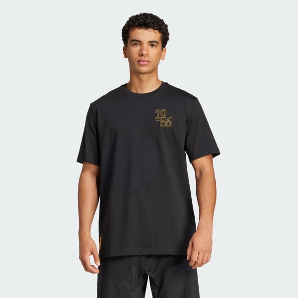 cerná Tričko Real Madrid Heavy Cotton