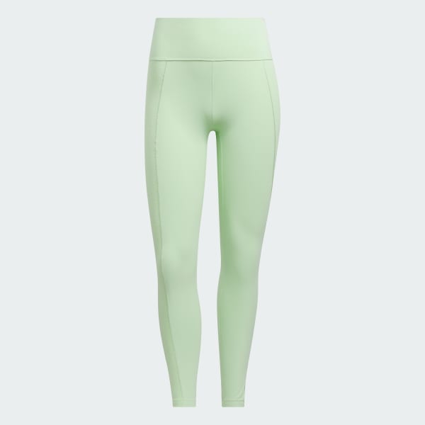 adidas Performance Leggings - green/white/green 