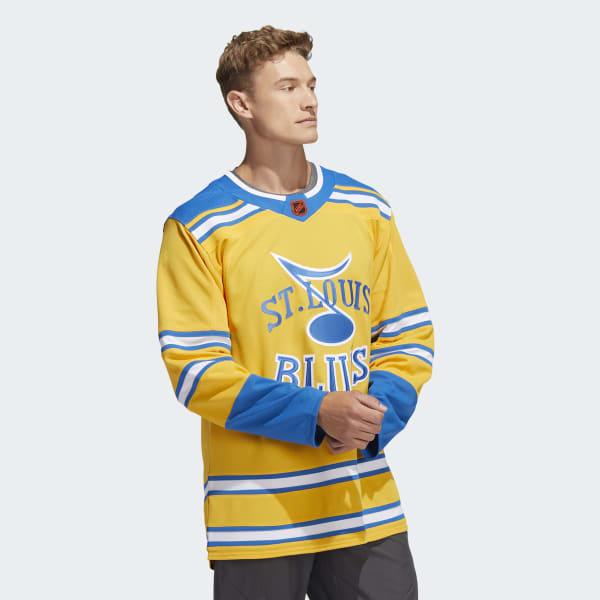 adidas Islanders Authentic Reverse Retro Wordmark Jersey - Blue, Men's  Hockey