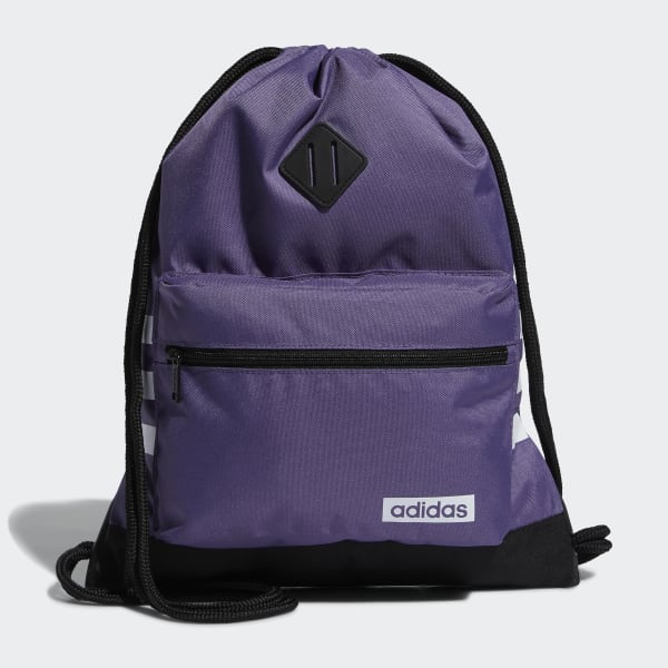 adidas sackpack purple