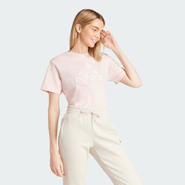 Rosado Polo Future Icons Estampado
