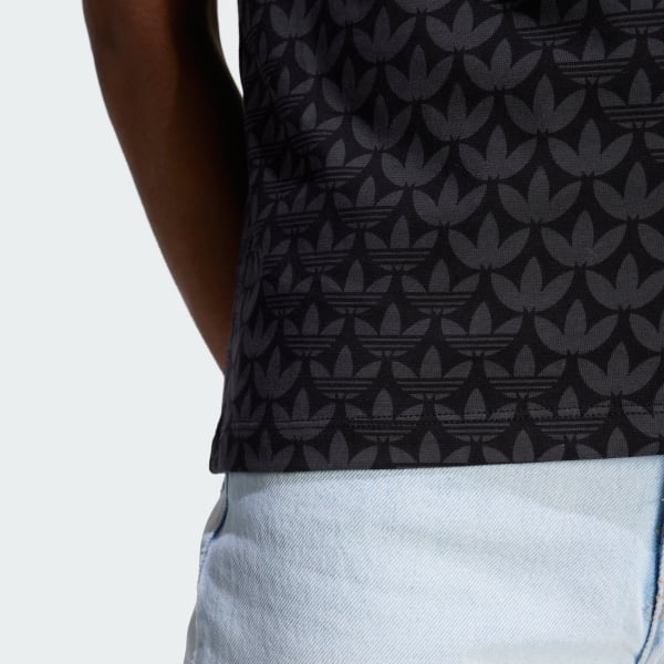 Adidas monogram tee top