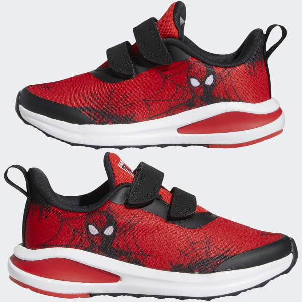 Red adidas x Marvel Spider-Man Fortarun Shoes LUQ43
