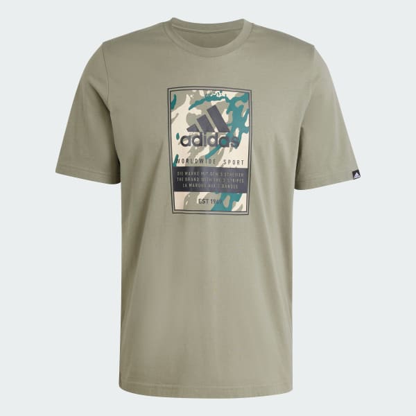 Green Badge of Sport T-Shirt