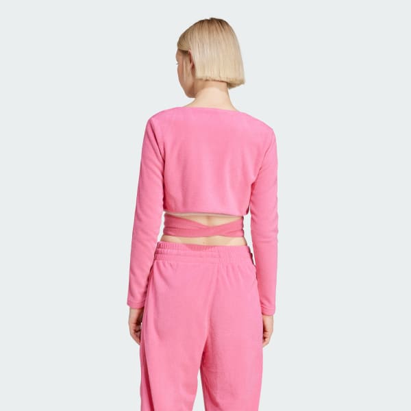 Pink Wraparound Cardigan