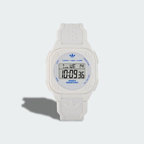 ホワイト City Tech Four ウォッチ