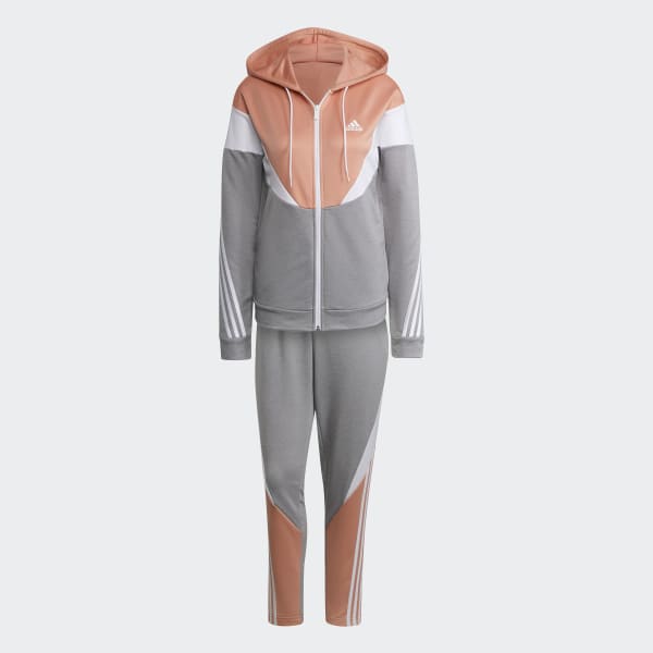 Rozowy adidas Sportswear Colorblock Track Suit BS042