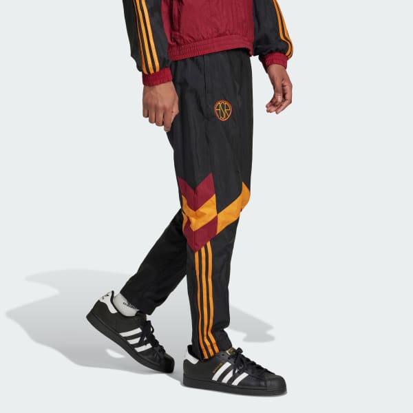 Negro Pantalón AS Roma Originals