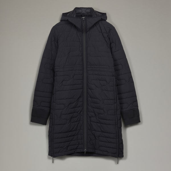 Svart Y-3 Classic Liner Long Parka