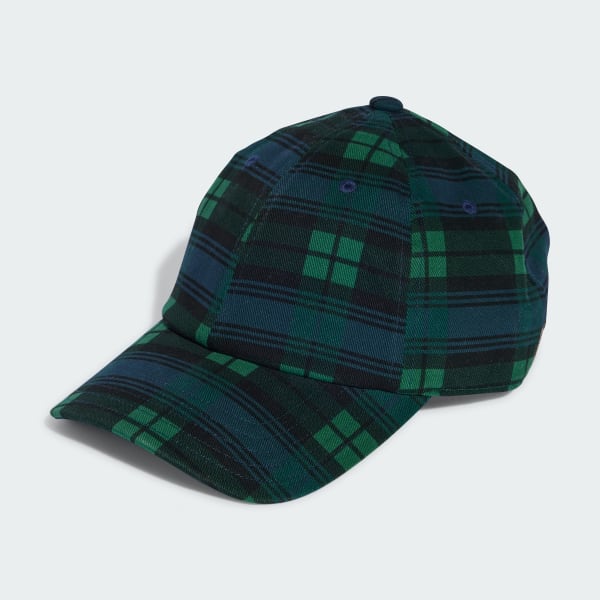 สีน้ำเงิน หมวกบาสเกตบอล Tartan