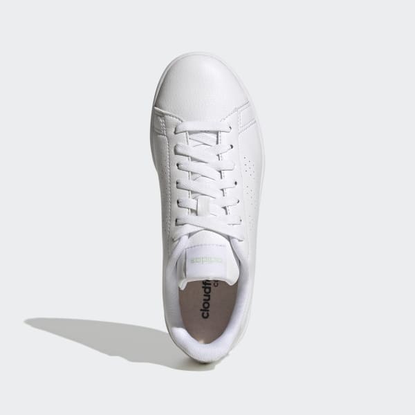 White Advantage Court Lifestyle Shoes