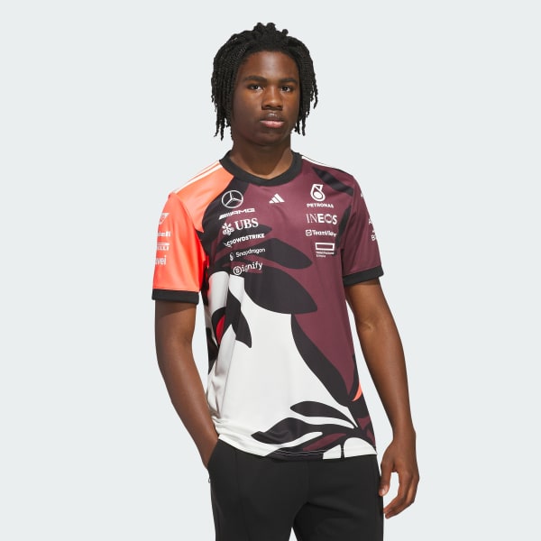 Granate Camiseta Mercedes - AMG Petronas F1 Team Driver Summer Pack