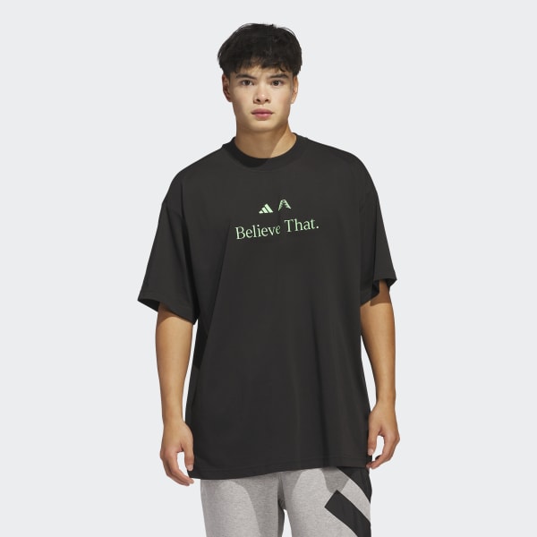 ★adidas★ Anthony Edwards Short Sleeve Jersey Black JC7849 adidas Anthony Edwards Short Sleeve Jersey Black Lucid Blue