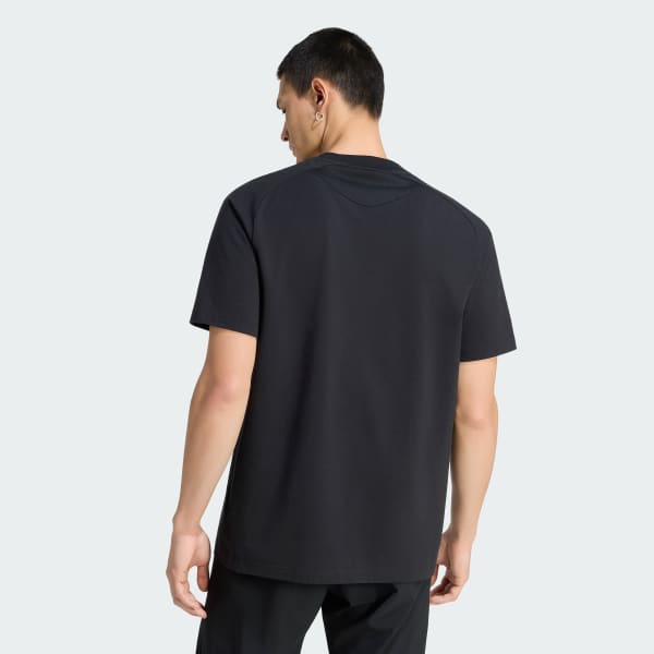 Negro Playera Tiro Travel Real Madrid