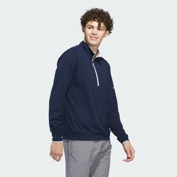 Blue Lightweight Half-Zip Top
