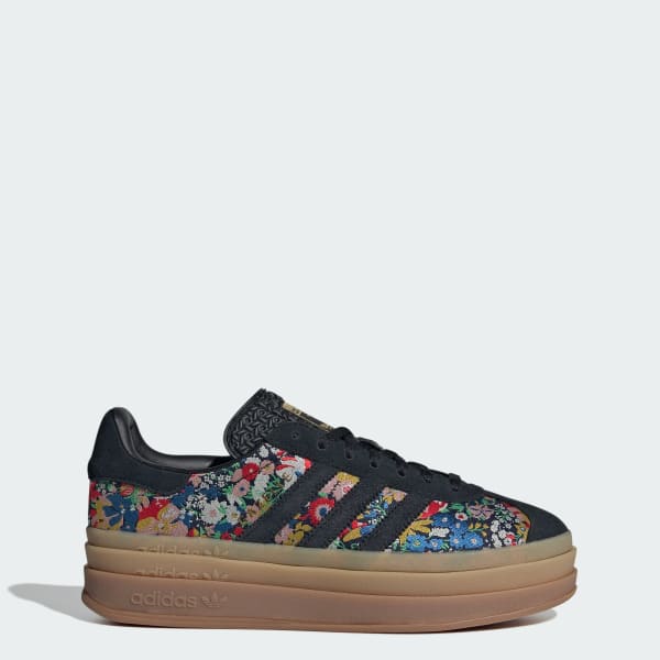 adidas Gazelle Bold x Liberty London Shoes - Black | adidas