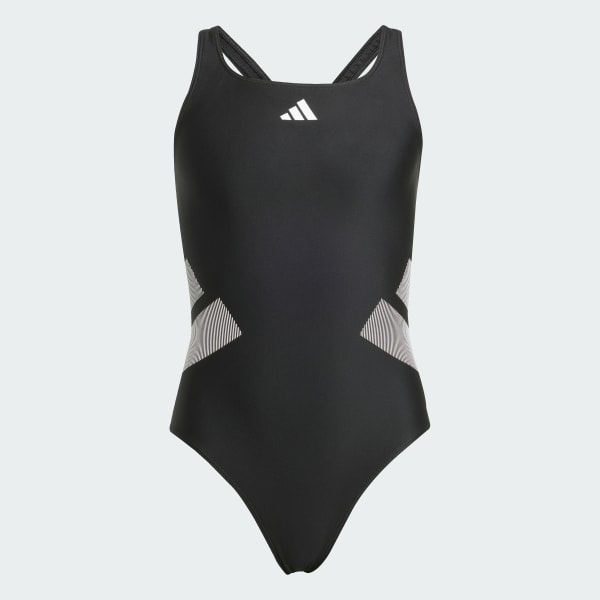 Svart Logo C-back Badedrakt