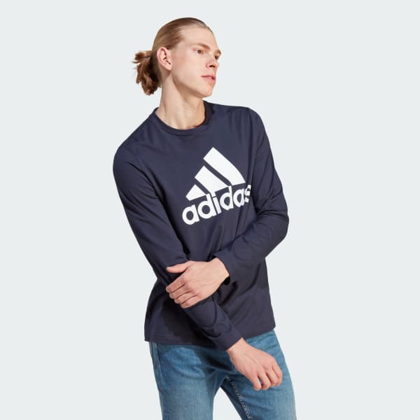 Blue Essentials Long Sleeve Tee
