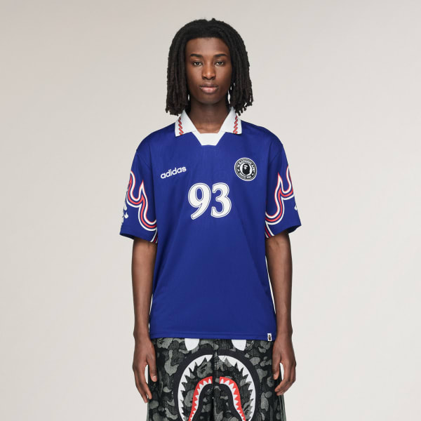 Azul JERSEY SSL FLAME BAPE®