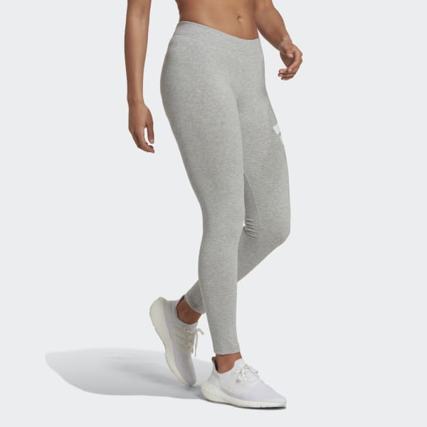 Cinzento Future Icons Badge of Sport Leggings IE320