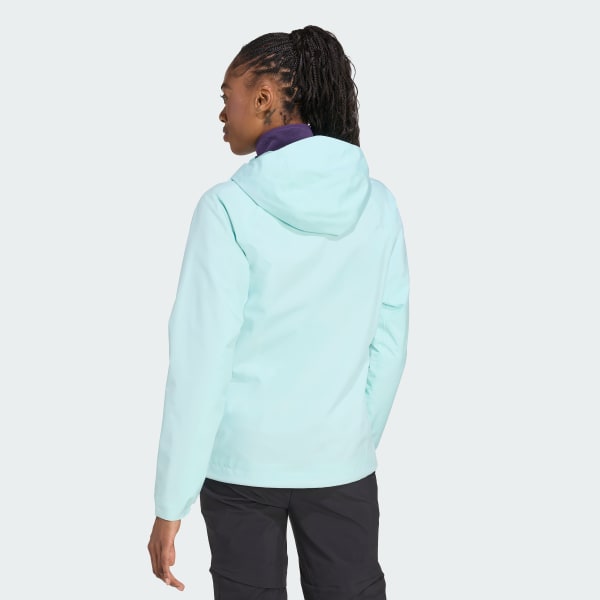 Turquoise Terrex Multi 2L RAIN.RDY Jacket