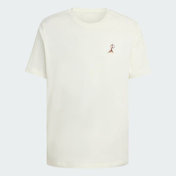 สีขาว เสื้อยืดพิมพ์ลาย LUX COFFEE CAFE POUR