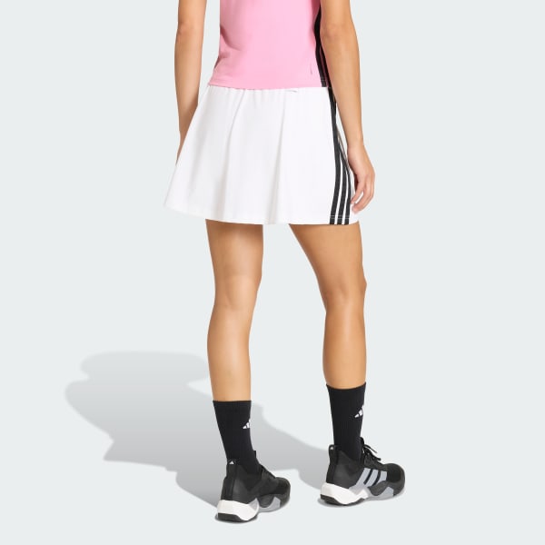 blanc Jupe-short d'entraînement 3 bandes Train Essentials