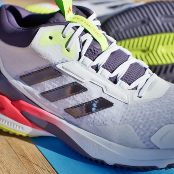 Tênis Crazyflight 6 Mid Indoor - Branco adidas | adidas Brasil