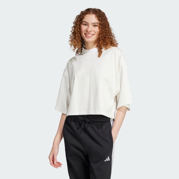 Λευκό City Escape Loose Tee